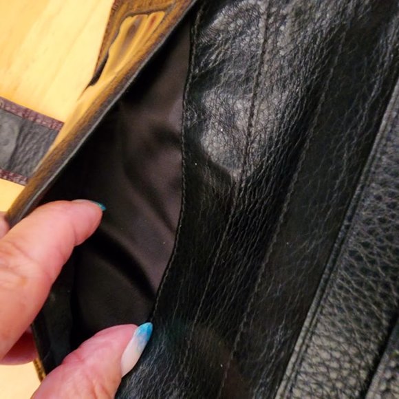 Brighton Wallet Brown Croc Embossed Leather - Picture 6 of 11